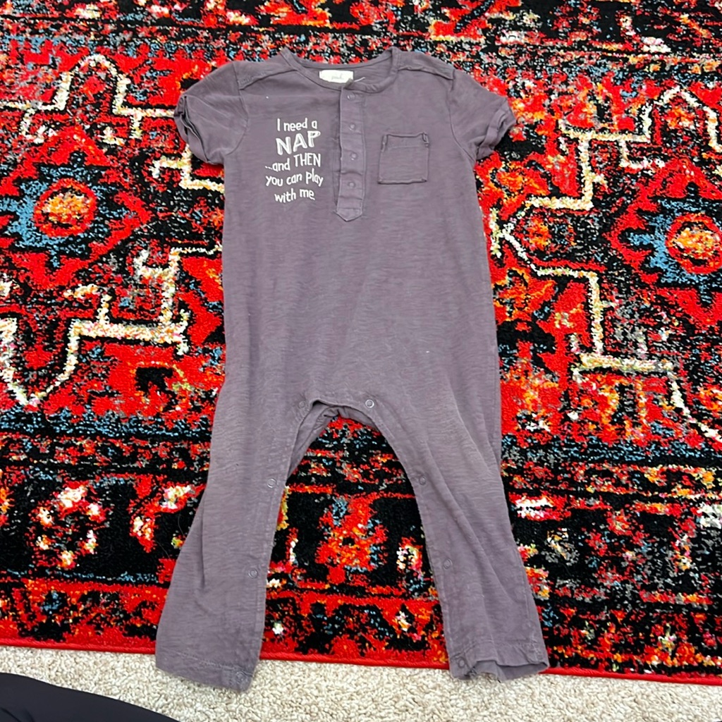 Peek Button Romper